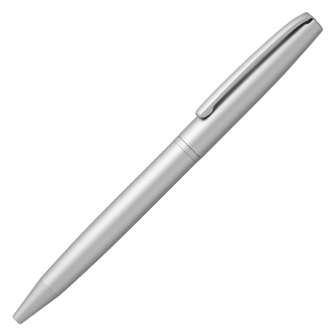 Metal ball pen with paper sleeve