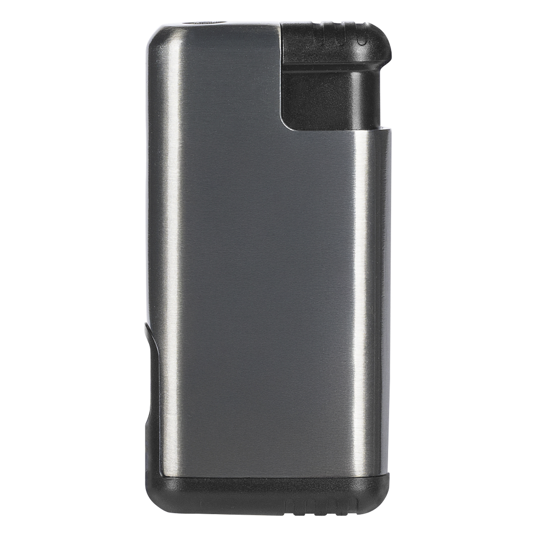 Metal lighter with jet flame