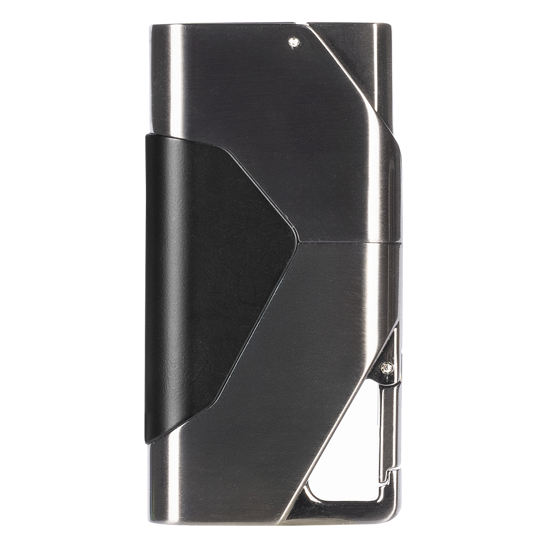 Metal lighter with jet flame