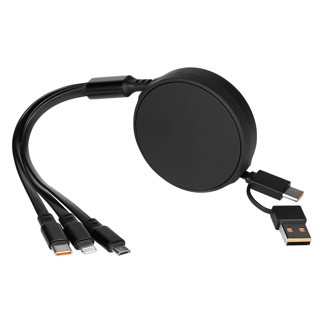 USB / Type-C charging and data cable, 6 in 1