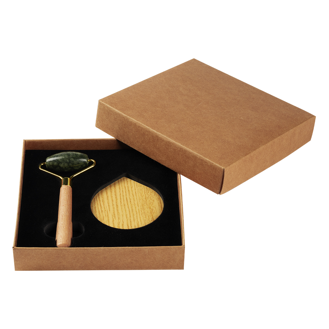 Face roller and mirror set, 2/1