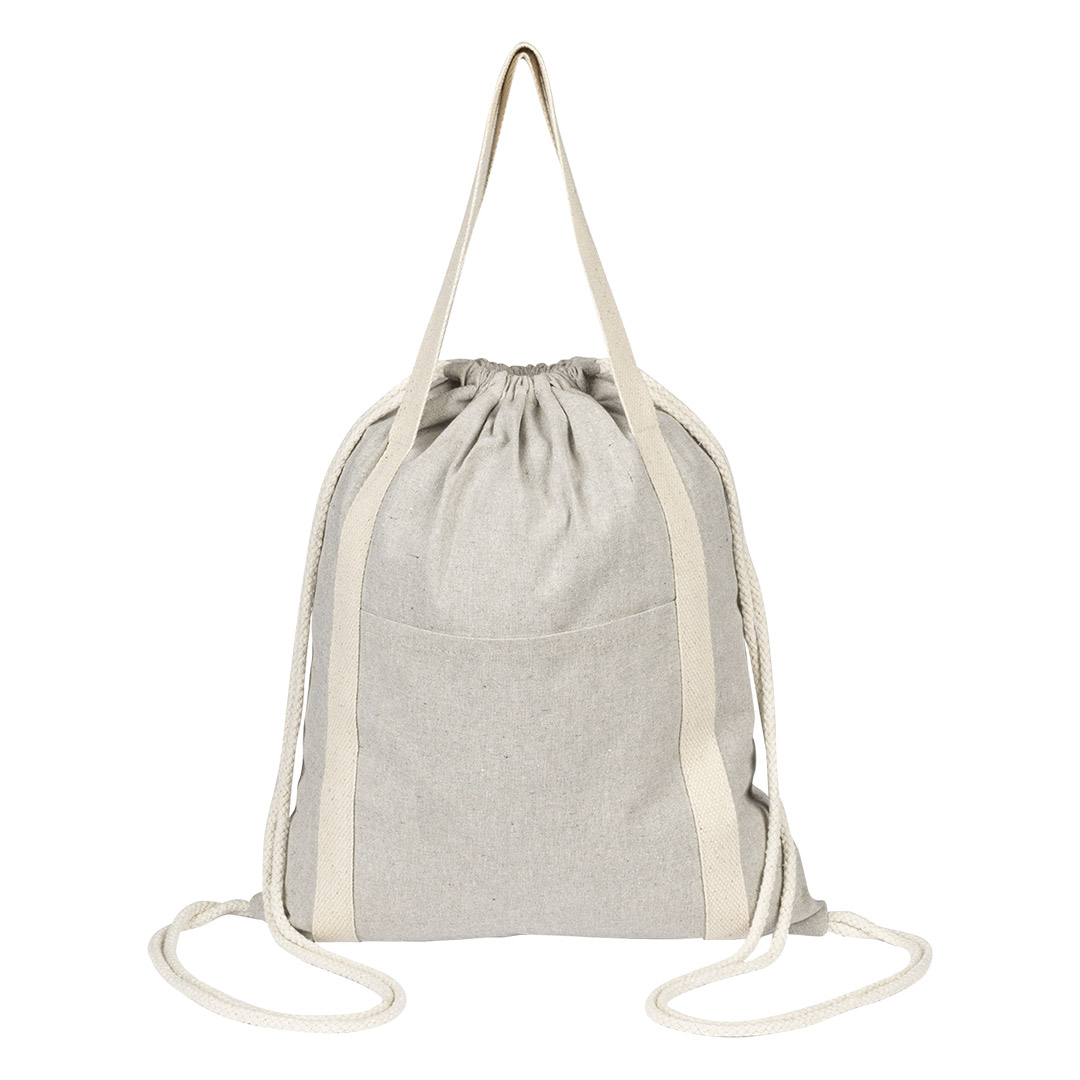 Recycled cotton backpack, 200g/m2
